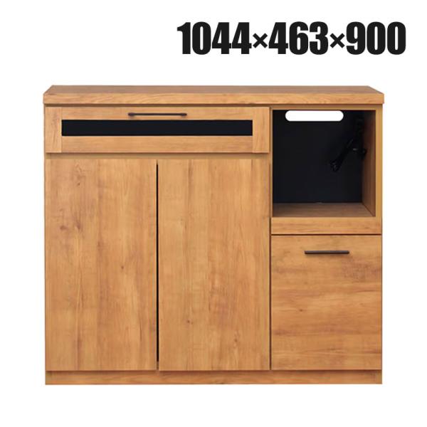 キッチンカウンター 90 木製 レンジ台 おしゃれ 食器棚 台所 レンジ 収納 カウンター キッチン...