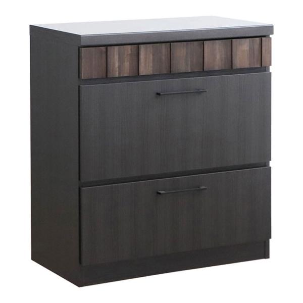 RESE(レセ)80カウンター 引き出し キッチンカウンター 食器収納 幅800×奥行450×高さ9...