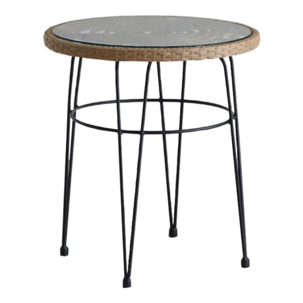 リゾネア カフェテーブル 幅595×奥行595×高さ665mm