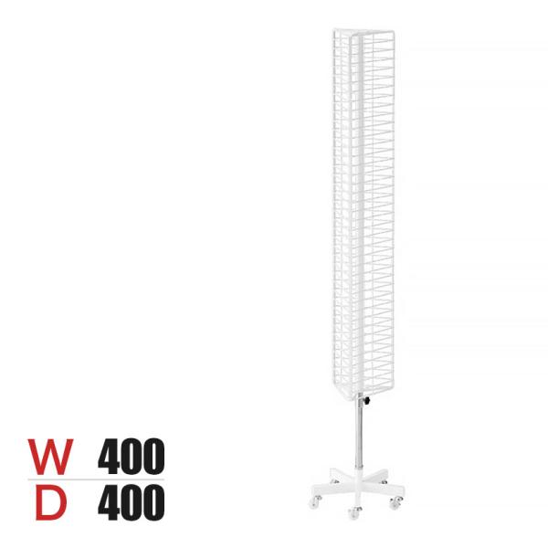 スリム回転ネット什器 三角型 回転什器 陳列什器 回転ラック 回転スタンド ネット什器 吊り下げ 高...