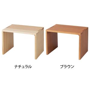木製コの字ディスプレイ パイン集成材 ディスプ...の詳細画像1