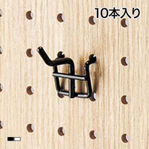 有孔パネル用フック 有孔ボード 直径4mm 10本入り 長さ20mm フック 店舗什器 陳列什器 店...