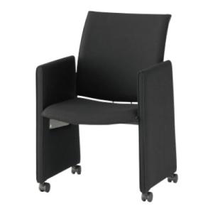 FMPシリーズ ミーティングチェア パネル脚タイプ レザーチェア / FMP-KP4L