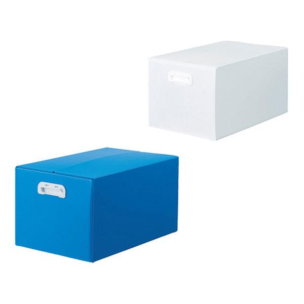 TRUSCO ダンボールプラスチックケース 5枚セット 果物箱サイズ 取ッ手穴なし TDP-KMD-...