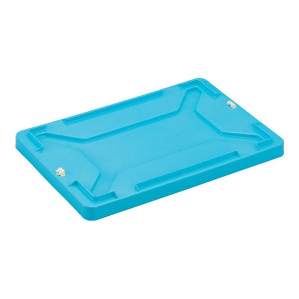 オプション TRUSCO F型エコキャップ再生コンテナ用フタ ライトブルー FFEC-LB