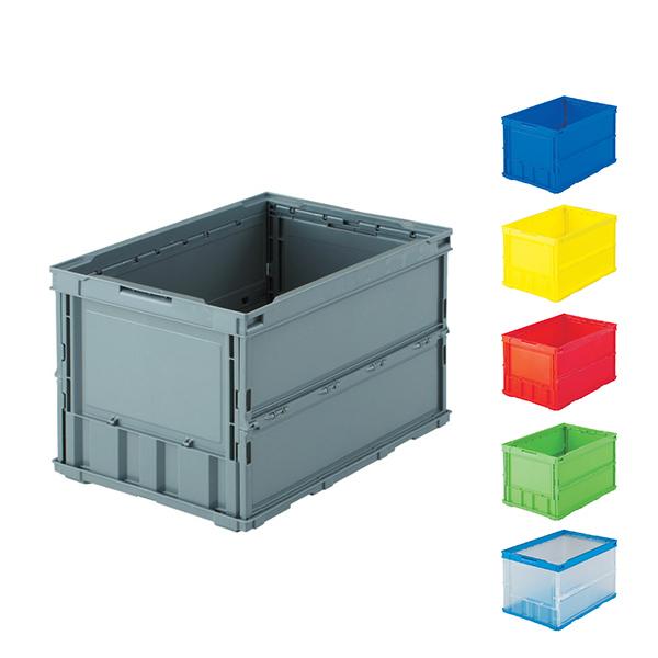 TRUSCO 薄型折リタタミコンテナ 50L TR-O50B