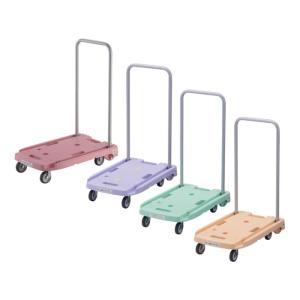 TRUSCO 樹脂台車 コマワリ君 省音G車輪 600×390mm MP-6039N2