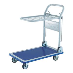 TRUSCO プレス製台車 ドンキーカート 折りたたみ式簡易2段 3014NA