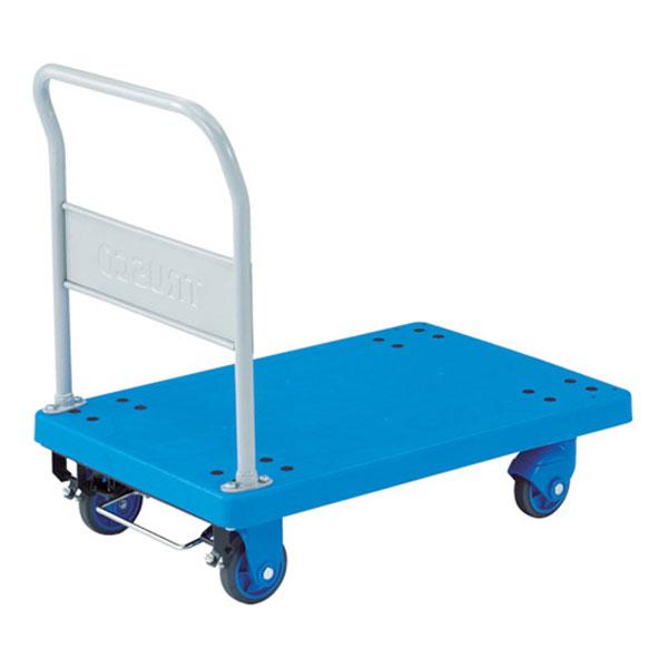 トラスコ中山 TRUSCO TP-X802S 樹脂台車 グランカート サイレント 台車 S付 均等耐...