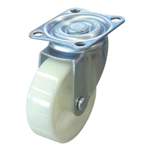 オプション TRUSCO 樹脂製平台車用 自在キャスター 幅58×高さ93mm 直径75mm ナイロ...