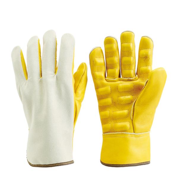 TRUSCO 作業用防振安全手袋 フリーサイズ JK-SL