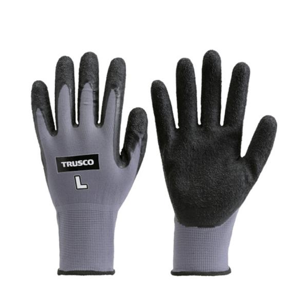 TRUSCO グリップフィット手袋 天然ゴム TGL-250