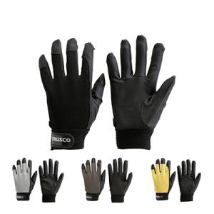 TRUSCO PU厚手手袋 エンボス加工 TPUGB