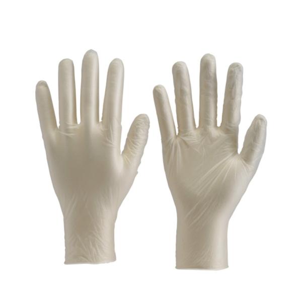 TRUSCO ビニール手袋 粉無し(100枚入り) TVG-100