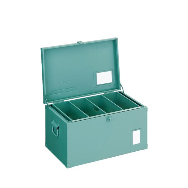 F-500 中型車載用工具箱 中皿付き ツールボックス 道具箱 国産 幅500×奥行330×高さ28...