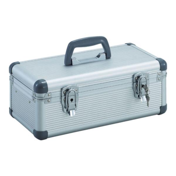 TACN-50 アルミケース 中皿付き シルバー 幅500×奥行255×高さ280mm トラスコ中山...