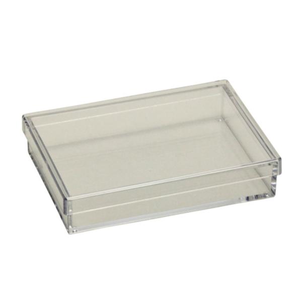 蝶プラ デスコ 透明ふた付ケース ほこり防止 BR-3A 690502