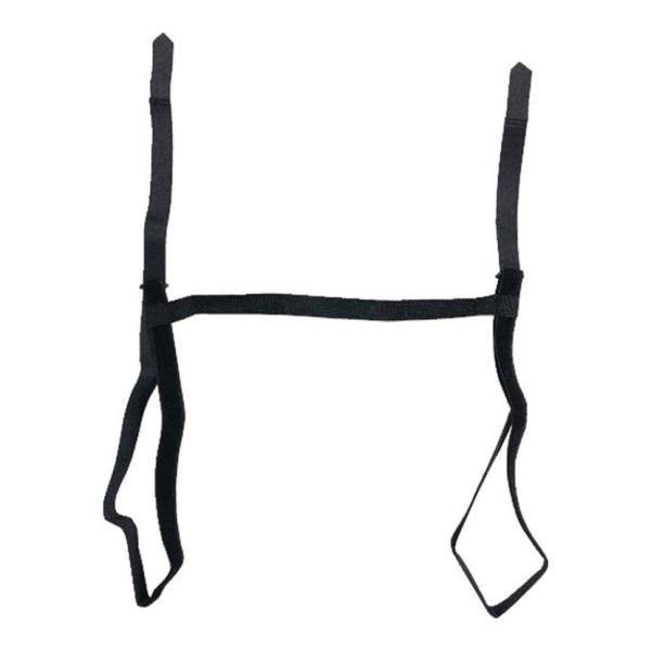 TRUSCO 持ち運び簡単ベルト ブラック