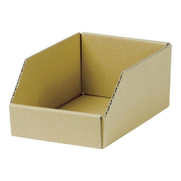 TRUSCO ダンボール製T型コンテナ 内寸幅127×奥行180×高さ80mm