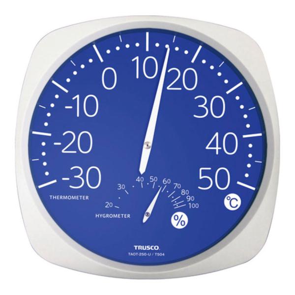 TRUSCO 大型アナログ温湿度計