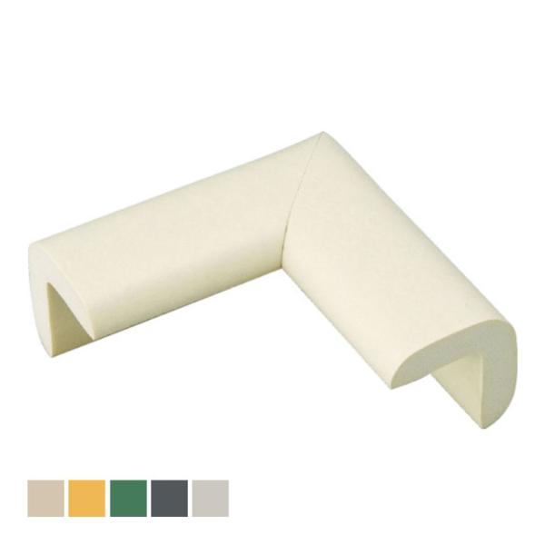 TRUSCO 安心クッション コーナー用 油面接着 細 縦50×横50×高さ22mm 1個入り