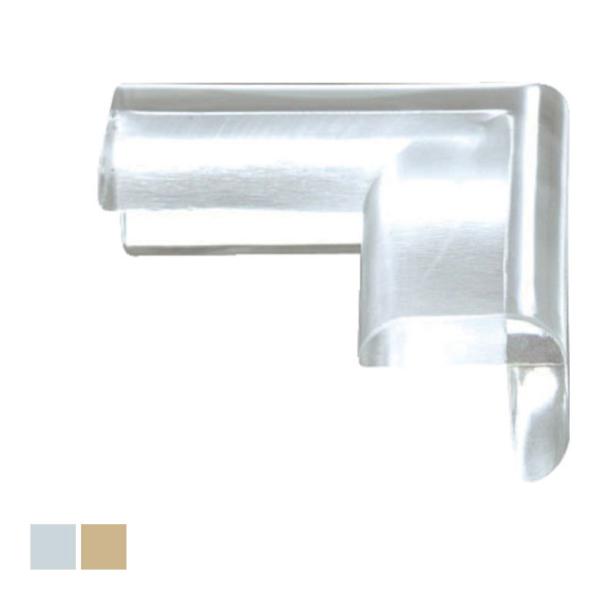 TRUSCO 安心クッション コーナー用 細 塩化ビニール製 縦50×横50×高さ22mm 1個入り