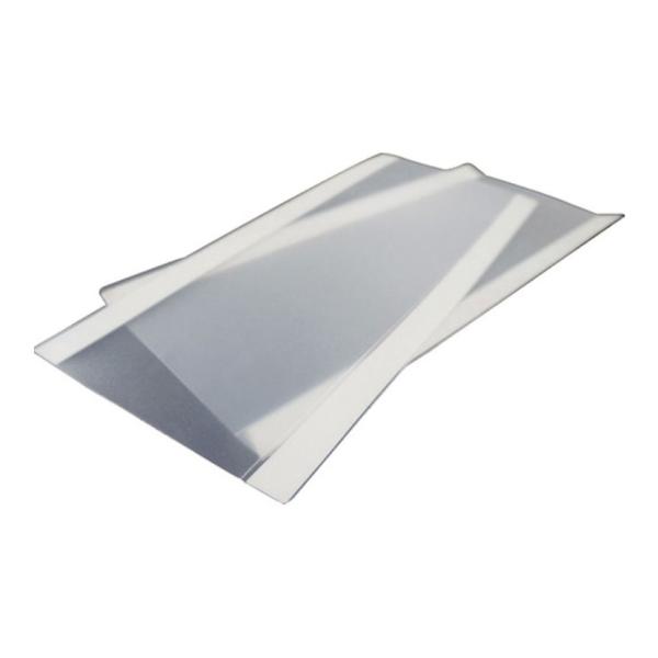 TRUSCO PP指詰め防止ストッパー 透明 幅190×長さ440mm 2個入り