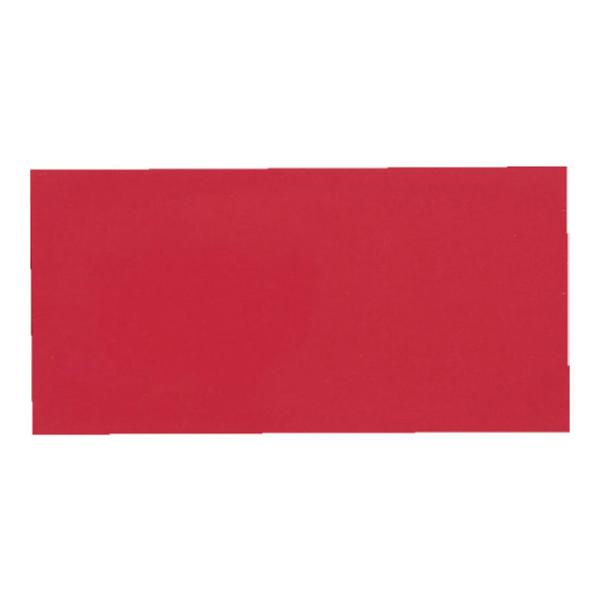 TRUSCO 普通反射シート 封入レンズ型 赤 縦455×横227mm