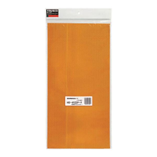 TRUSCO 超高輝度反射シート プリズム型 黄 縦455×横227mm