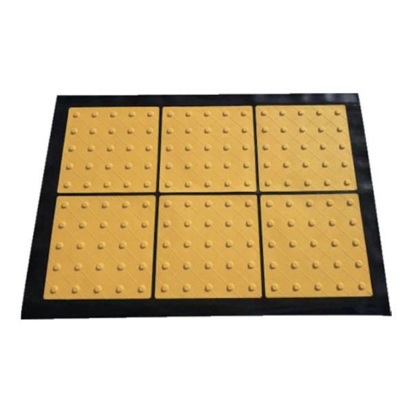 TRUSCO 折り畳み式点字マット ポイントタイプ 縦710×横1020mm