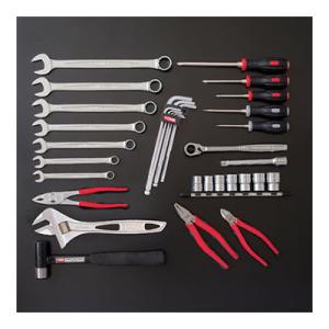 TONE トネ シャッター付きサービスボード 工具一式のみ CS410C