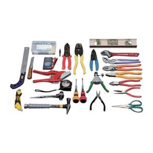 TRUSCO ピカイチ プロ用電設工具セット 26点セット PKD1