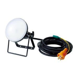 TRUSCO LED投光器 DELKURO 20W 5m アース付き 2芯3芯両用タイプ RTLE2...