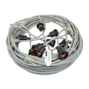 HASEGAWA ハセガワ 分岐ケーブル ESTシリーズ 20m 防水ソケット×10 EST120M...