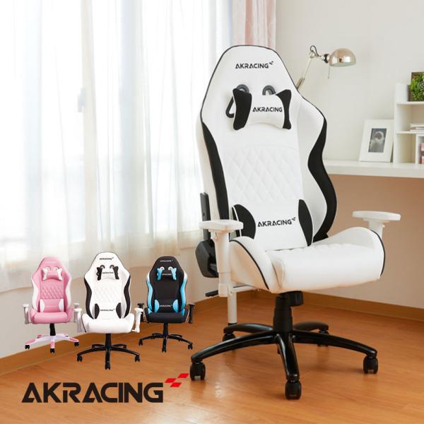 サクラピンク:5月下旬入荷 AKレーシングチェア PINON AKRacing ゲーミングチェア 低...