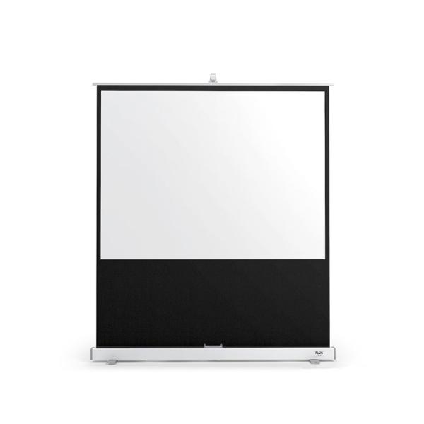 PLUS(プラス) プロジェクタースクリーン フロアタイプスクリーン 80型(1626×1220mm...