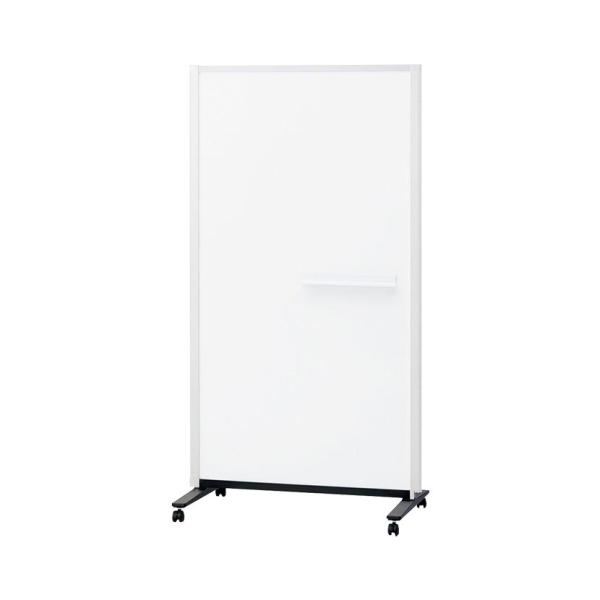 プラス パーテーションホワイトボード 1連 パーテーション 折り畳み キャスター付き パーティション...