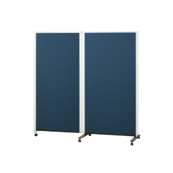 プラス パーテーションホワイトボード 2連 片面掲示板 ホワイトボード パーテーション オフィス 白...