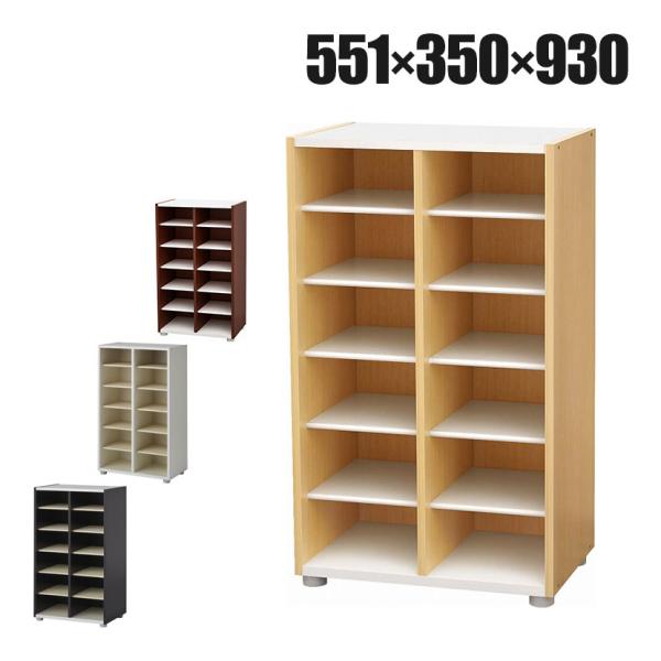 バリュテック・インターナショナル シューズラック90 下駄箱 シューズボックス 2列ロータイプ 組み...