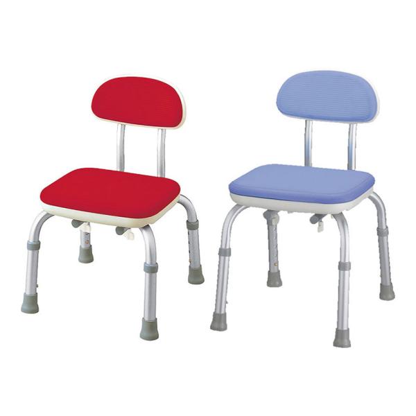 ウェルファン 背付シャワーベンチMini 入浴関連商品 シャワーチェアー 肘掛付き