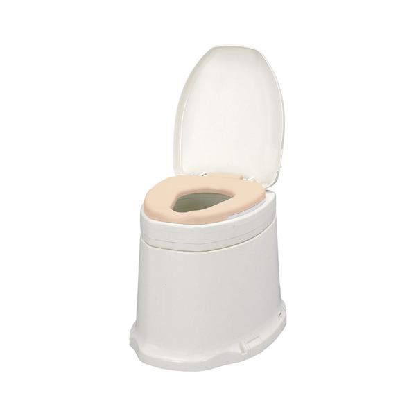 ウェルファン サニタリエースSDソフト便座据え置き式 補高#5/アイボリー 和式トイレを洋式に 簡易...