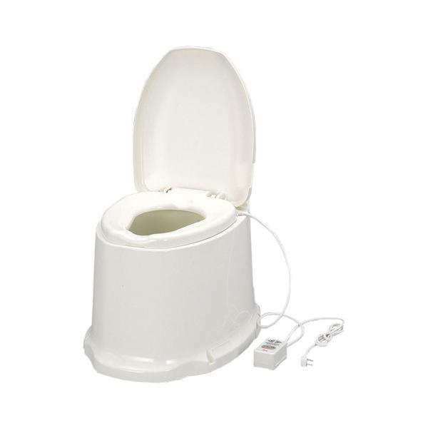 ウェルファン サニタリエースSD暖房便座据え置き式/アイボリー 和式トイレを洋式に 簡易トイレ 介護...