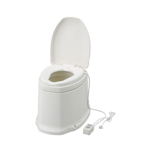 ウェルファン サニタリエースSD暖房便座据え置き式 補高#5/アイボリー 和式トイレを洋式に 簡易ト...