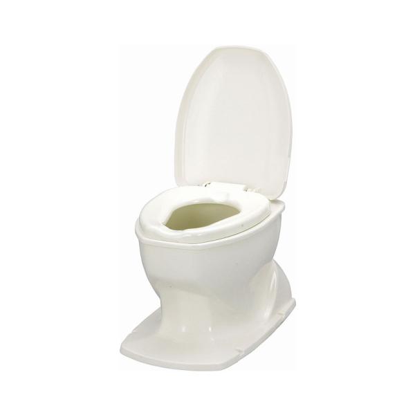 ウェルファン サニタリエースOD据え置き式 補高#5/アイボリー 和式トイレを洋式に 簡易トイレ 介...