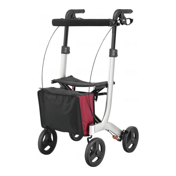 ウェルファン 歩行車 リトルターン トール103タイプ ワインレッド 高齢者 介護用品 福祉用具 シ...