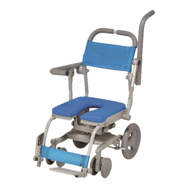 ウェルファン シャワーキャリー くるくるチェアD SAL U型シート 高齢者 介護用品 福祉用具 病...