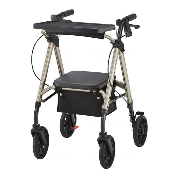 ウェルファン 歩行車 アルコーステラ トレイ付き 高齢者 介護用品 福祉用具 シルバーカー 歩行器 ...