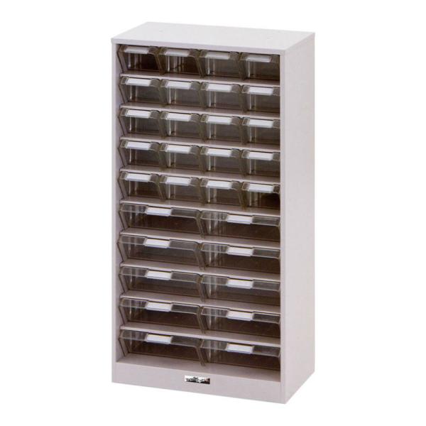 山金工業 パーツキャビネット 部品ケース付属 仕切り板付き PK-410CN 幅449×奥行250×...