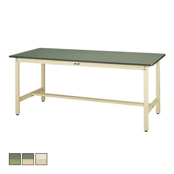 山金工業 中量作業台 耐荷重500kg 塩ビシート天板 ワークテーブル 500シリーズ SJR-15...