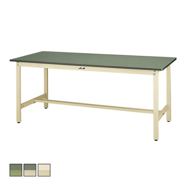 山金工業 中量作業台 耐荷重500kg 塩ビシート天板 ワークテーブル 500シリーズ SJR-96...
